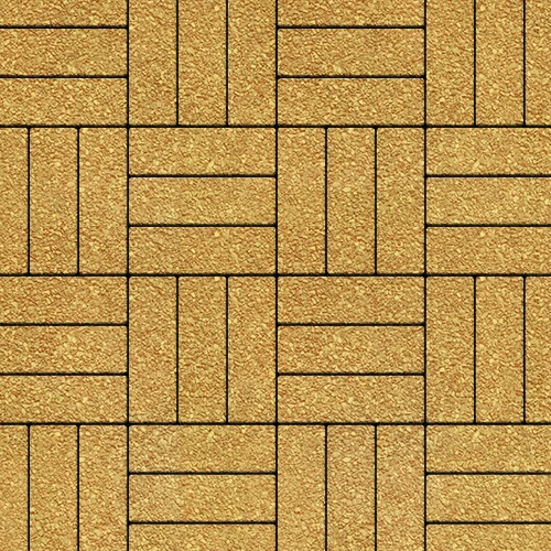 Тротуарная плитка Steinrus Паркет, 60 мм, жёлтый, native по низкой цене