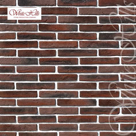 Декоративный облицовочный кирпич Остия Брик 381-40 углы White Hills по низкой цене