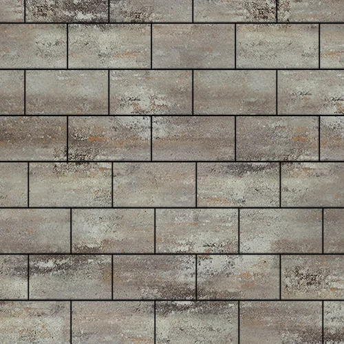 Тротуарная плитка Steinrus Бельпассо Медио, 80 мм, ColorMix Берилл, гладкая по низкой цене