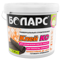 Клей строительный КС 18 кг БОЛАРС с доставкой от официального дилера завода