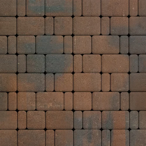 Тротуарная плитка Steinrus Инсбрук Альт Нео, 60 мм, ColorMix Штайнрус, гладкая по низкой цене