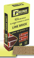 Цветная кладочная смесь Prime Line Brick«Klinker» Кремово-желтая 25 кг PRIME с доставкой от официального дилера завода