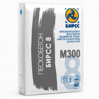 8 (25) цементно-песчаная смесь м300 (пескобетон М300) БИРСС с доставкой от официального дилера завода