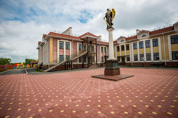 Тротуарная плитка Квадрат Стандарт Красный Выбор по низкой цене
