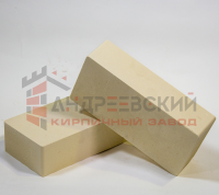 Кирпич гиперпрессованный Гладкий Слоновая кость 1 NF Андреевский с доставкой от официального дилера завода