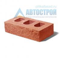 Кирпич бетонный стеновой пустотелый фасадный колотый рядовой оранжевый А-Строй с доставкой от официального дилера завода
