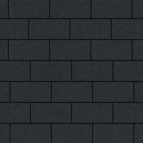 Тротуарная плитка Steinrus Грас, 80 мм, Черный, native по низкой цене