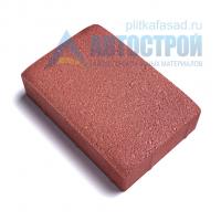 Тротуарная плитка «Английский булыжник большой» 160х240х40 (16х24х4) красная Автострой с доставкой от официального дилера завода