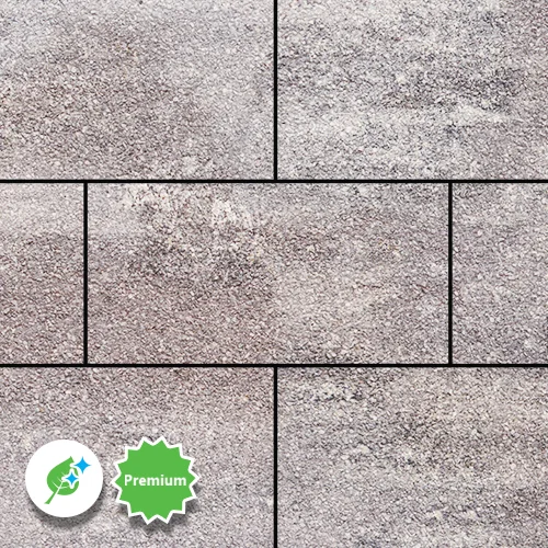 Тротуарная плитка Steinrus Парк Плейс, 80 мм, ColorMix Умбра, native по низкой цене