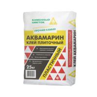 Клей для плитки и керамогранита усиленный С2Т ”Каменный цветок” “АКВАМАРИН” 25 кг. с доставкой от официального дилера завода