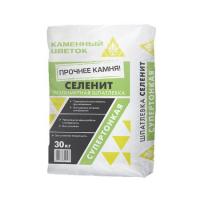 Шпатлёвка полимерная суперфинишная белая ”Каменный цветок” “СЕЛЕНИТ” 30 кг с доставкой от официального дилера завода