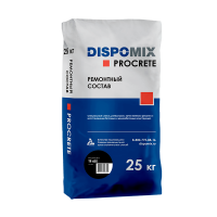 Ремонтный состав тиксотропный быстротвердеющий Procrete TR450, 25 кг DISPOMIX с доставкой от официального дилера завода