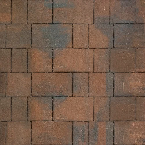 Тротуарная плитка Steinrus Новый город, 40мм, ColorMix Штайнрус, гладкая по низкой цене
