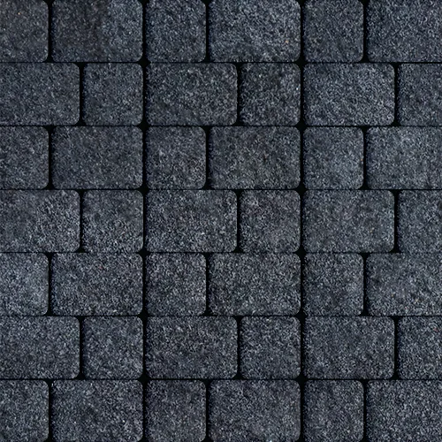 Тротуарная плитка Steinrus Инсбрук Альт Дуо, 60 мм, Неро, backwash по низкой цене