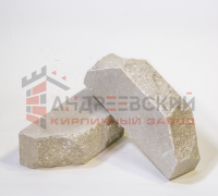 Кирпич гиперпрессованный двухугловой Скала Серый 1.4 NF Андреевский с доставкой от официального дилера завода