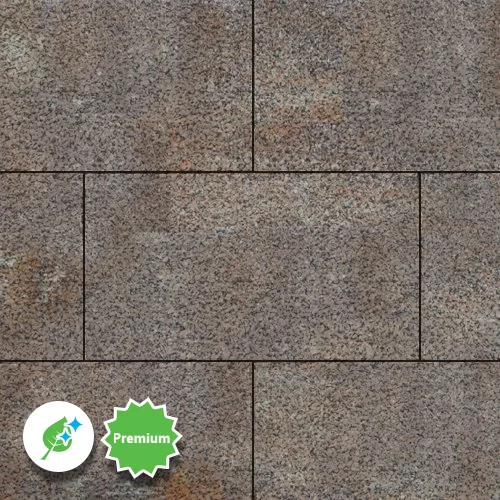 Тротуарная плитка Steinrus Парк Плейс, 80 мм, ColorMix Берилл, native по низкой цене