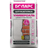 Штукатурка УНИВЕРСАЛЬ белая 5 кг Боларс с доставкой от официального дилера завода
