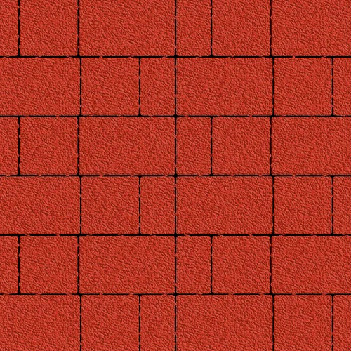Тротуарная плитка Steinrus Новый город Лион, 60 мм, красный, native по низкой цене