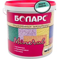 Декоративная штукатурка Mineral Maldivas (фр. 0,5/1,0/1,5 мм) 15 кг БОЛАРС с доставкой от официального дилера завода