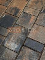 Плитка тротуарная Ривьера Оникс Оранжевый 50 мм, 3 размера в комплекте Броштайн с доставкой от официального дилера завода
