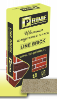 Цветная кладочная смесь Prime Line Brick «Klinker» Светло-бежевая 25 кг PRIME с доставкой от официального дилера завода