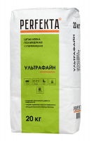 Шпаклевка полимерная суперфинишная Perfekta УЛЬТРАФАЙН белый 20 кг с доставкой от официального дилера завода