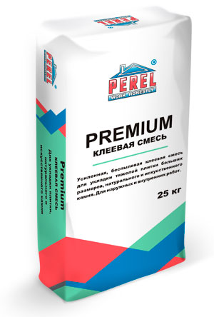 0314 Premium Клей для тяжелой плитки  PEREL, 25 кг по низкой цене