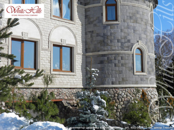 Искусственный декоративный камень Ленстер 531-80 углы White Hills по низкой цене