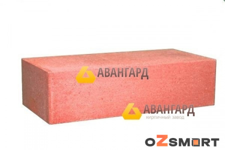 Кирпич гладкий алый VIP ГЛ по низкой цене