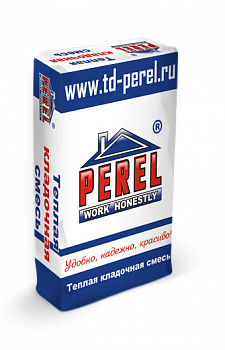 TKS 6020 Теплоизоляционный кладочная смесь (экономичный), 20 кг/мешок, PEREL / Россия. с доставкой от официального дилера завода