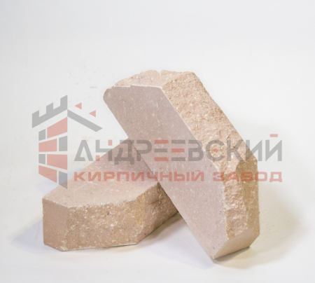 Кирпич гиперпрессованный двухугловой Скала Кремовый 1.4 NF Андреевский по низкой цене