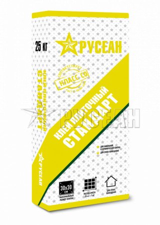 Клей для плитки СТАНДАРТ Русеан по низкой цене