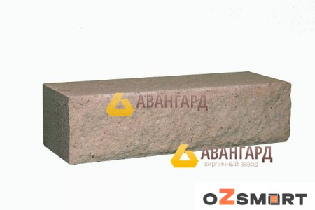 Кирпич рваный ложковый розовый ДКЛ по низкой цене