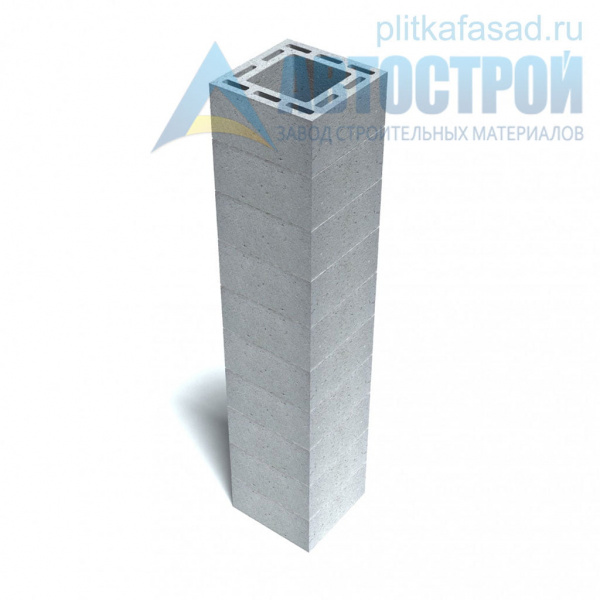 Блок для дымохода 390х190х390 мм Автострой по низкой цене