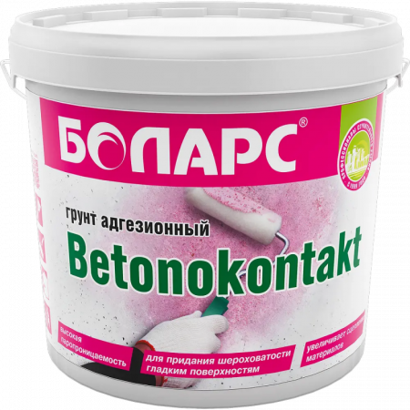 Грунт адгезионный Betonokontakt 10 кг БОЛАРС по низкой цене