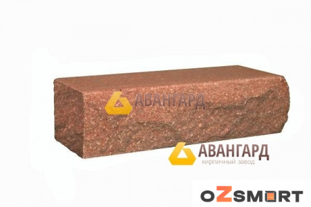 Кирпич рваный угловой красный ДКЛТ по низкой цене