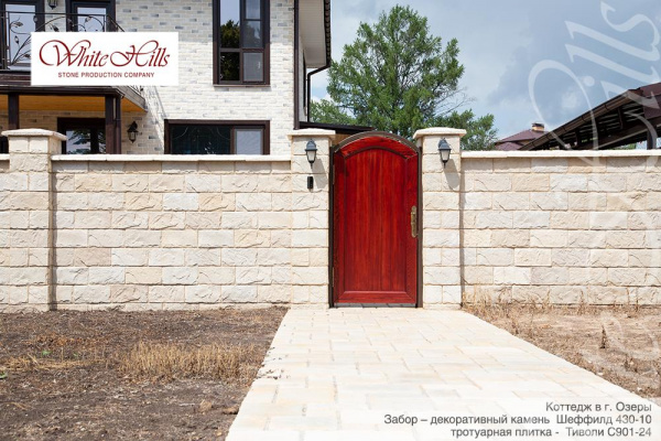 Искусственный декоративный камень Шеффилд 430-10+435-10 углы White Hills по низкой цене