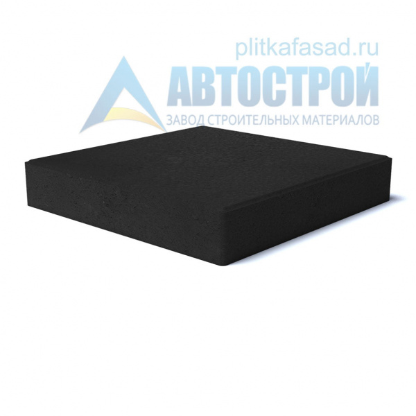 Тротуарная плитка «Квадрат» 400х400х50 (40х40х5) черная Автострой по низкой цене