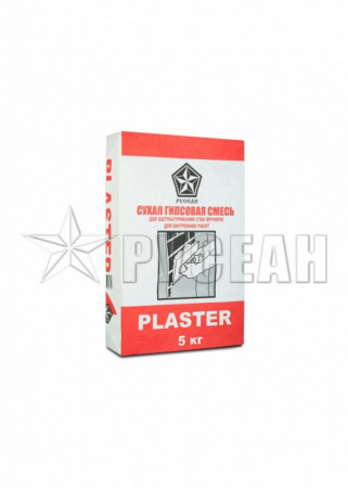 Гипсовая штукатурка PLASTER, 5 кг Русеан по низкой цене