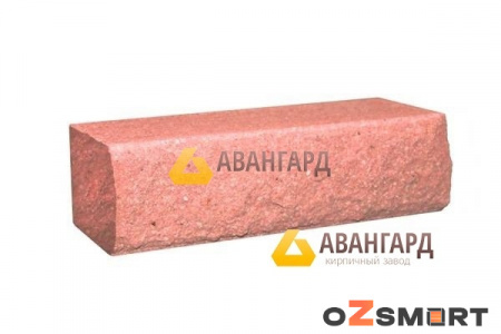 Кирпич рваный угловой алый ДКЛТ по низкой цене
