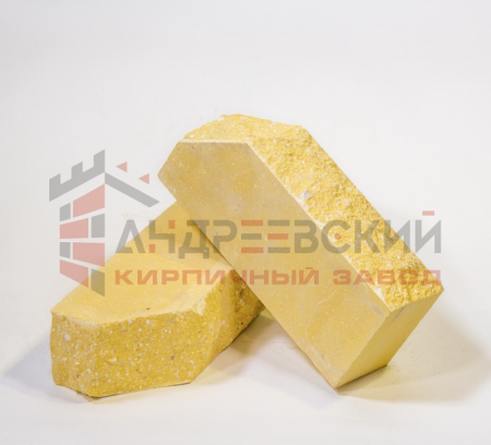 Кирпич гиперпрессованный Скала одноугловой Лимон 1 NF Андреевский по низкой цене