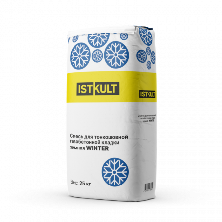 Смесь для тонкошовной кладки серая WINTER ISTKULT по низкой цене
