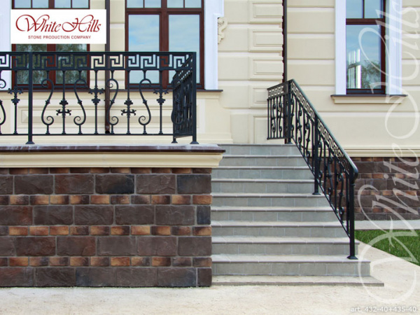 Искусственный декоративный камень Шеффилд 430-40+435-40 углы White Hills по низкой цене