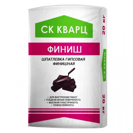 Шпатлевка гипсовая ФИНИШ Кварц по низкой цене