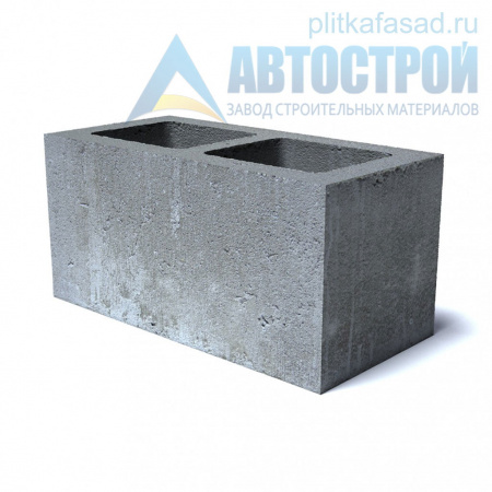 Блок бетонный стеновой 190x190x390 мм пустотелый Автострой по низкой цене