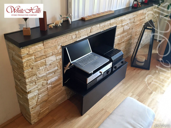 Искусственный декоративный камень Каскад Рейндж 230-10 углы White Hills по низкой цене