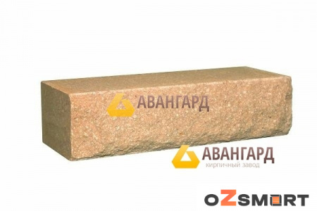 Кирпич рваный ложковый персиковый ДКЛ по низкой цене