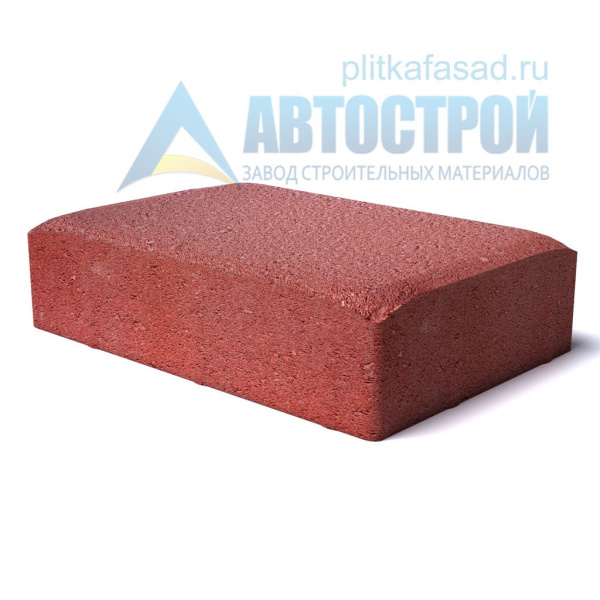 Тротуарная плитка «Английский булыжник большой» 160х240х40 (16х24х4) красная Автострой по низкой цене