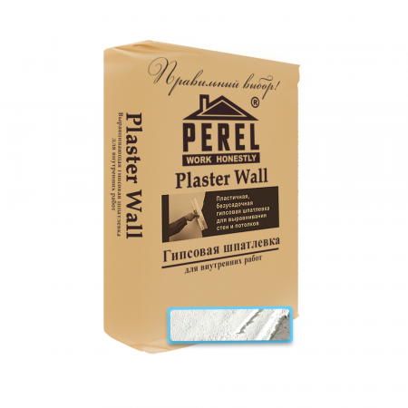 0668 Plaster wall Белая Шпаклевка гипсовая PEREL, 25 кг по низкой цене