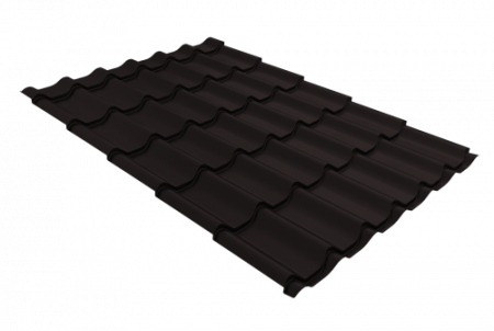 Металлочерепица Классик 0,5 Drap TX RAL 9005 черный по низкой цене